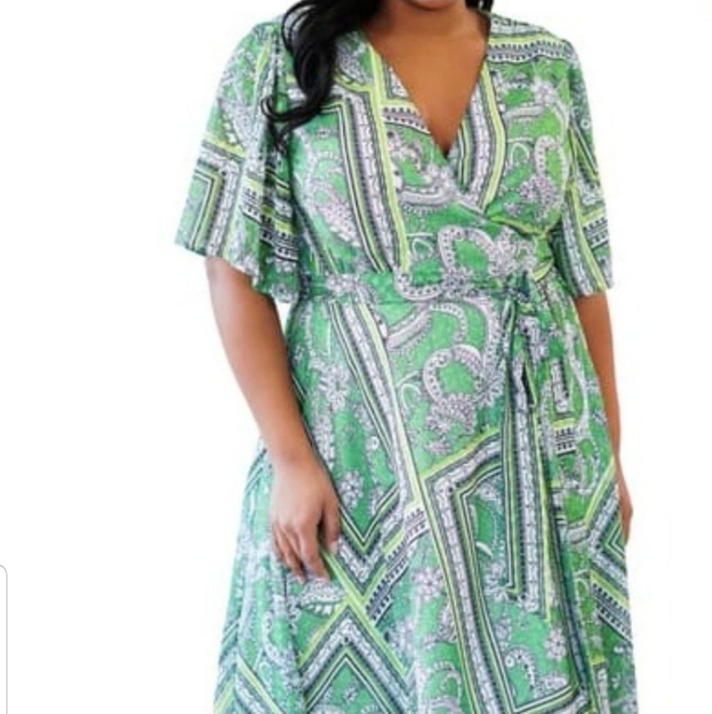 Maree Pour Toi Wrap Dress